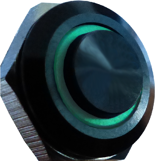 Push-button "blank" Black - Camera Lens (600x603), Png Download