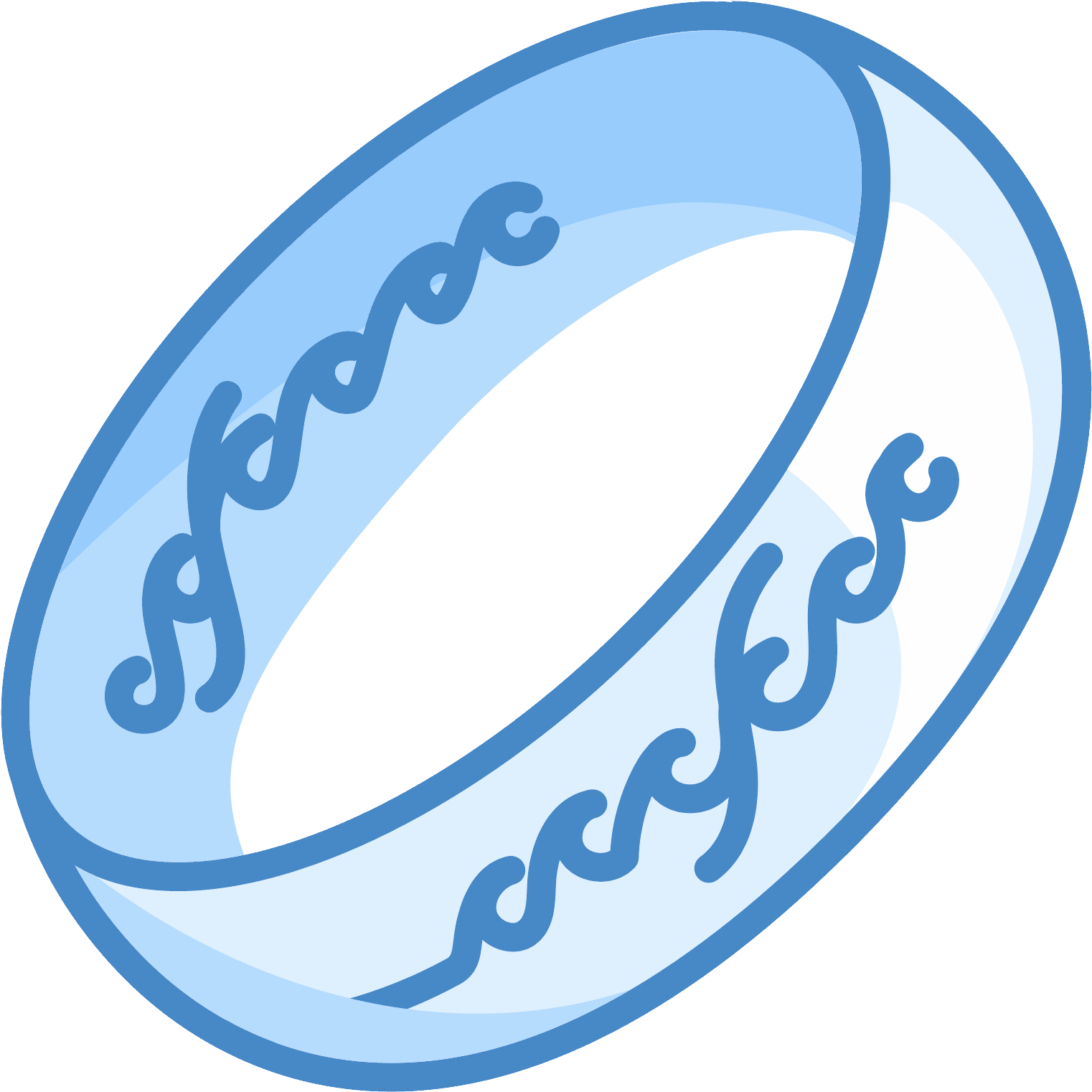 One Ring Icon - Clipart The One Ring (1600x1600), Png Download