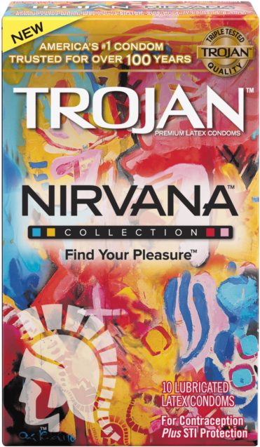 Trojan Nirvana Collection Pack Of 10 Condoms Brand - Trojan Nirvana Collection (640x640), Png Download