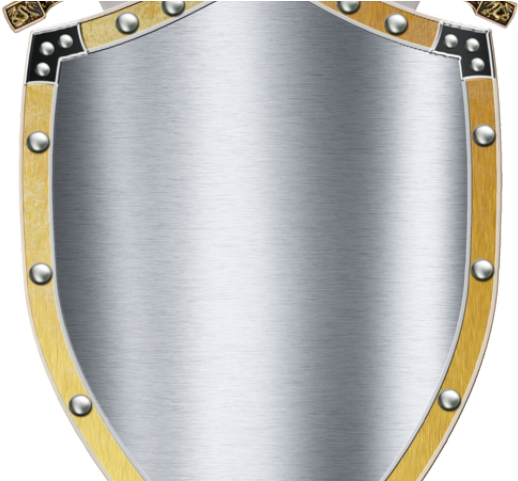 Weapon Clipart Knight Sword - Shield With Sword Png (640x480), Png Download