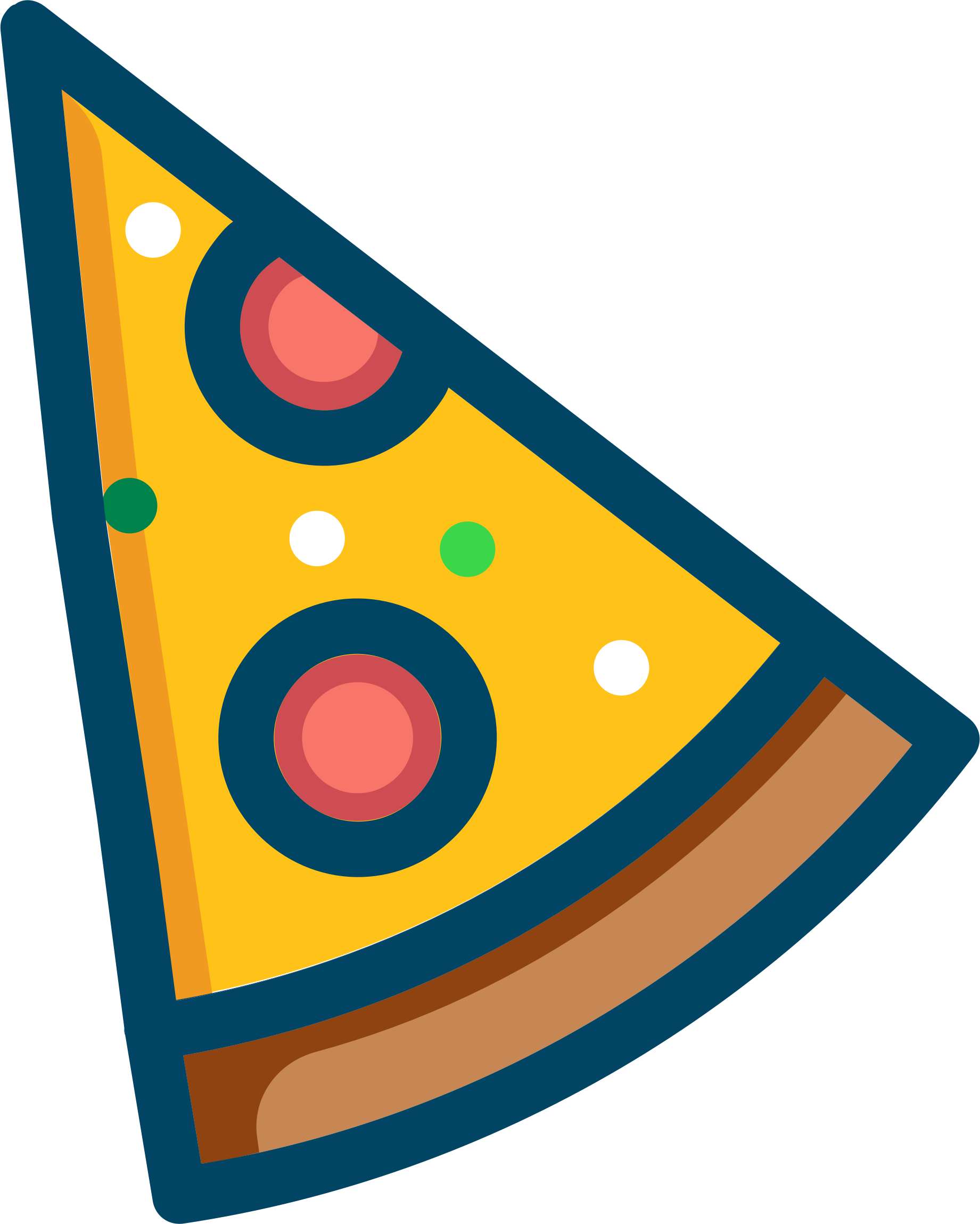 Big Image - Png Pizza Vector Art (1841x2298), Png Download