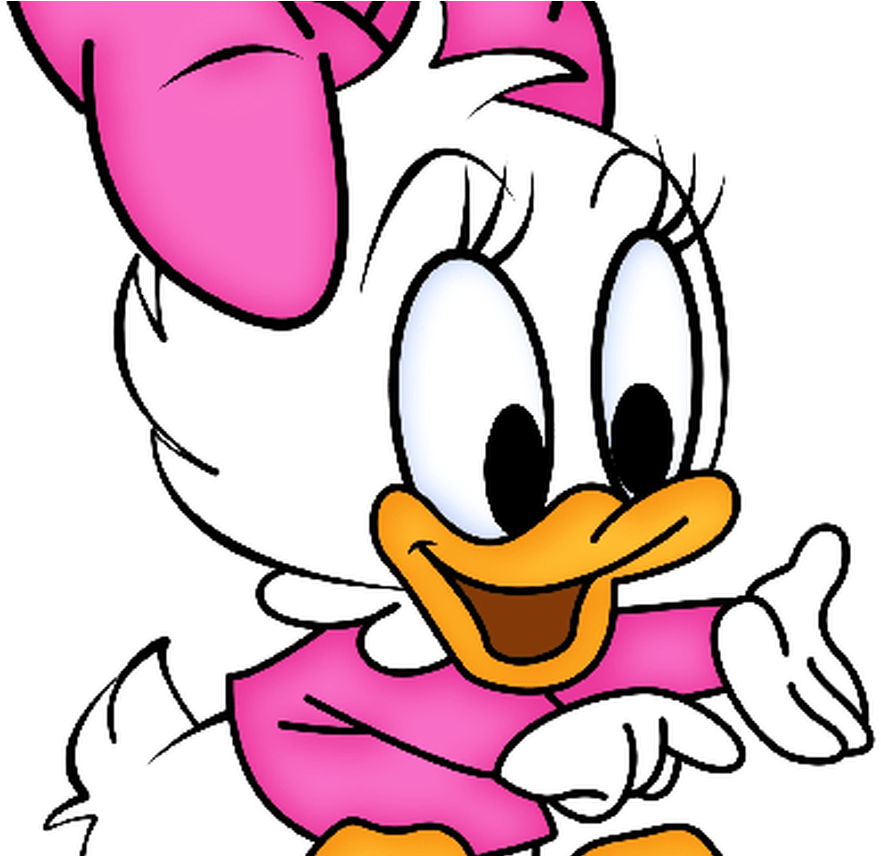 Disney And Cartoon Baby Images Baby Daisy Duck Png - Daisy Bebe Disney (1368x855), Png Download