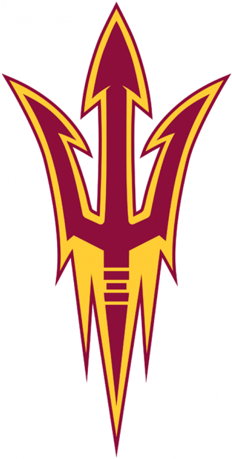 Arizona State Sun Devils Iron On Stickers And Peel-off - Arizona State Sun Devils (750x930), Png Download