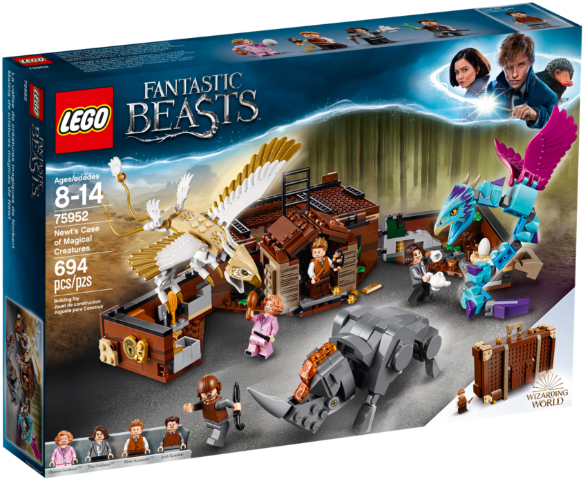 Navigation - Lego Newt's Case Of Magical Creatures (1200x900), Png Download