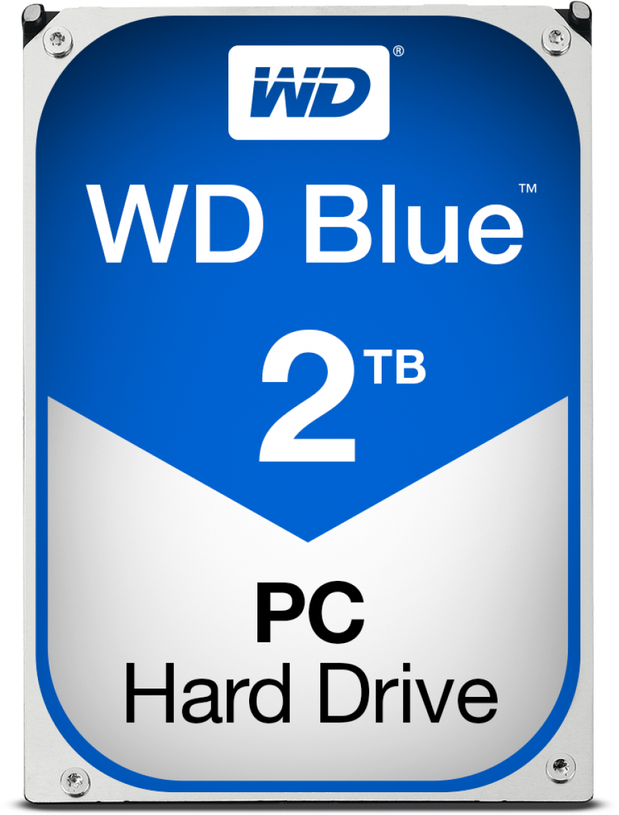 Wd Blue 2tb Hard Drive - Western Digital Blue Wd30ezrz Internal Hard Drive 3tb (1200x1200), Png Download