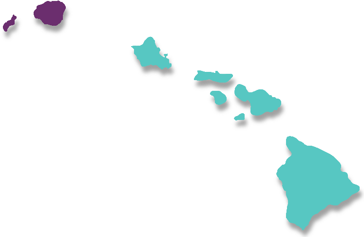 Ali'i Kauai Air Tours & Charters - Transparent Hawaiian Islands Png (750x500), Png Download
