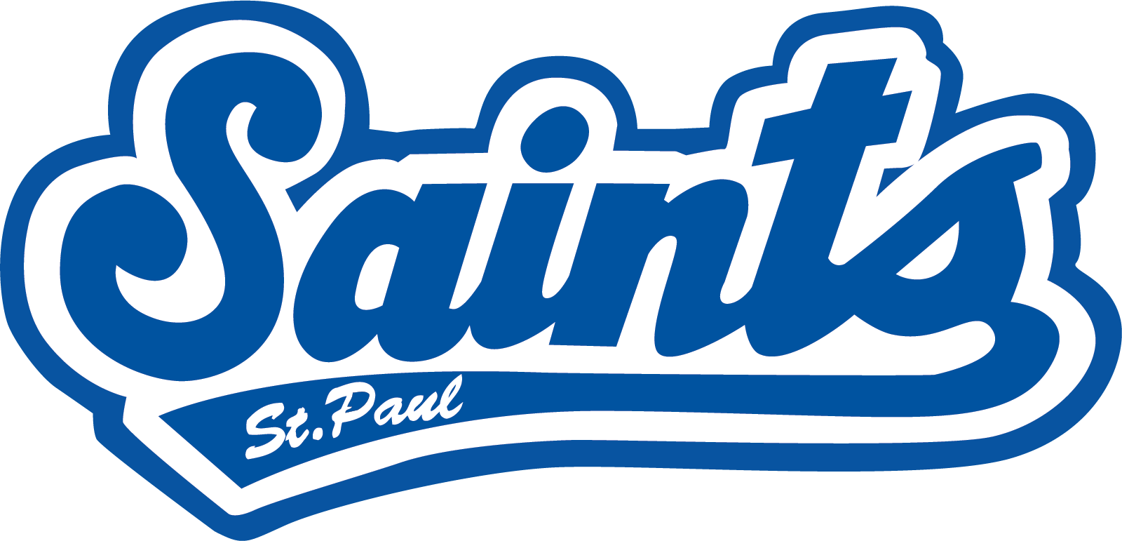 Saints - St. Paul Saints (1600x771), Png Download