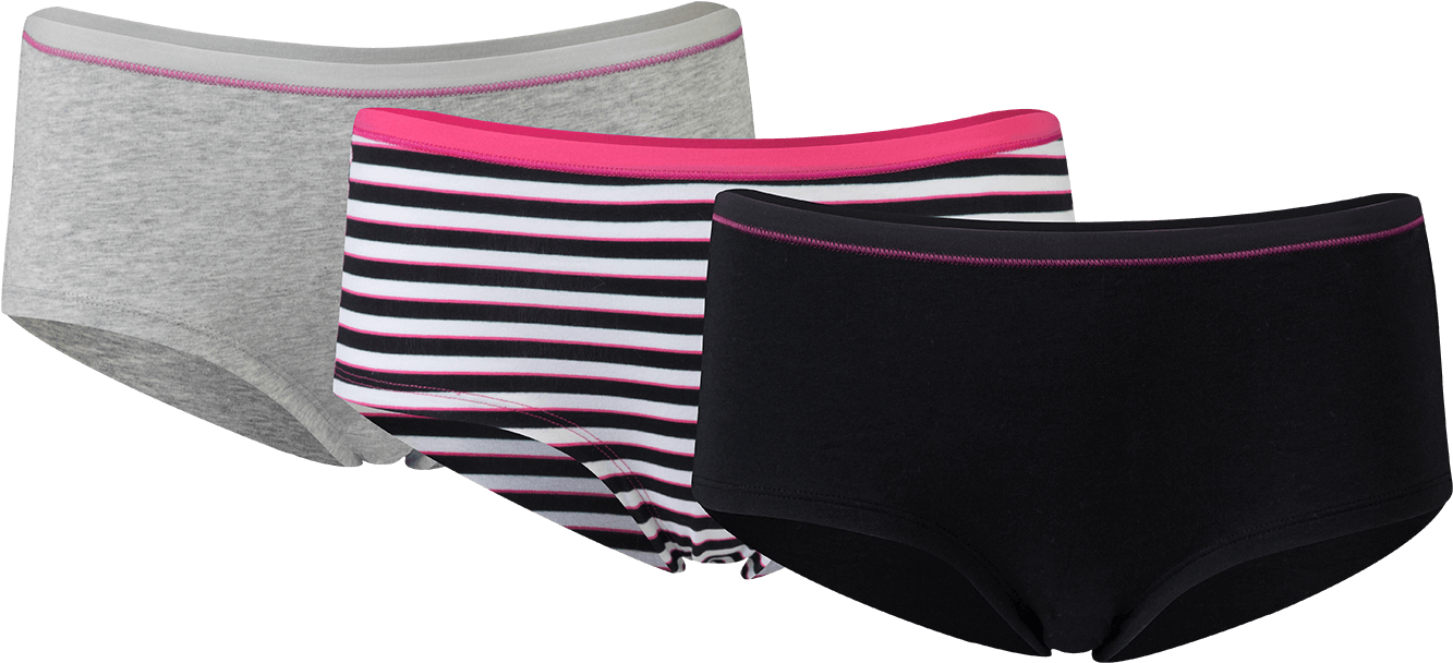 Gildan Stretch Cotton Women's Boyshort Underwear, - Swim Brief (1400x1400), Png Download