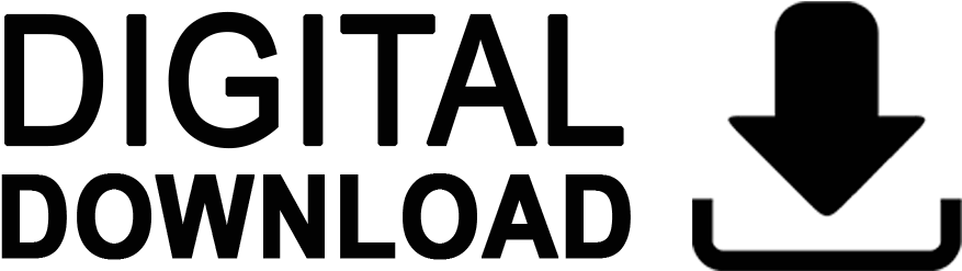 Introducing The New Digital Download Option - Black-and-white (1024x522), Png Download