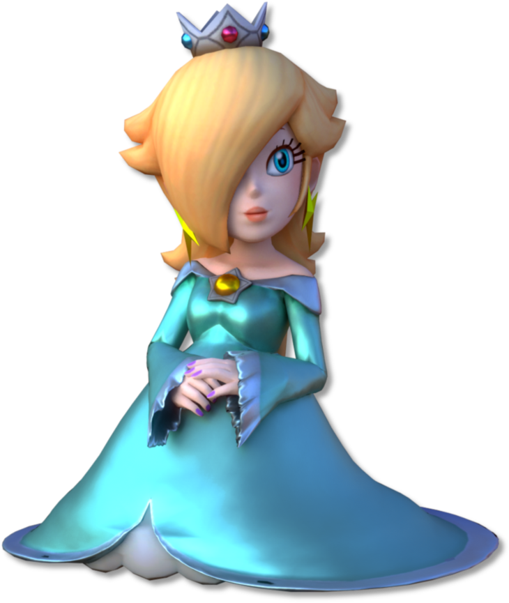 Rosalina ~ ロゼッタ ✨ - Rosalina Render (1024x922), Png Download
