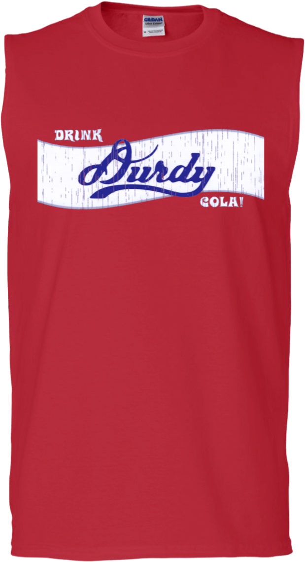 Durdy Cola Gildan Men's Ultra Cotton Sleeveless T-shirt - Active Shirt (1155x1155), Png Download