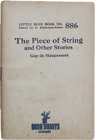 The Piece Of String - Book Cover (600x546), Png Download