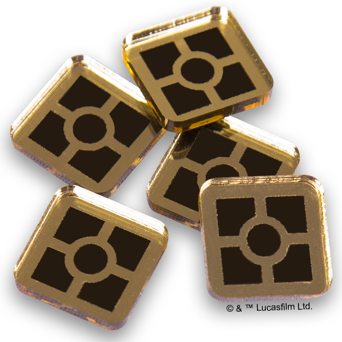Forsaken Preparation Guide - Star Wars Destiny Acrylic Tokens (700x700), Png Download
