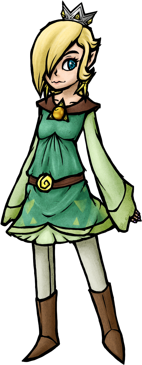 I Fused My Two Mains Together I Present Toon Rosalina, - Cartoon (680x1500), Png Download