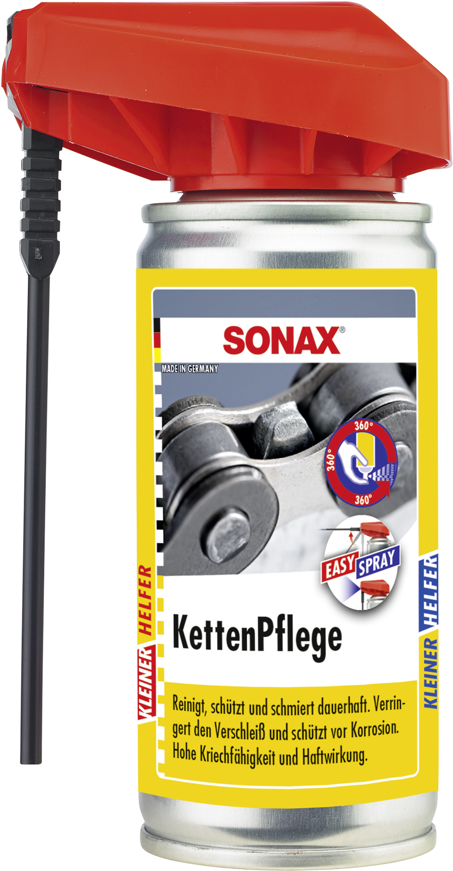Sonax Cuidado Para Cadenas Con Easy Spray - Sonax Chain Spray (947x1772), Png Download