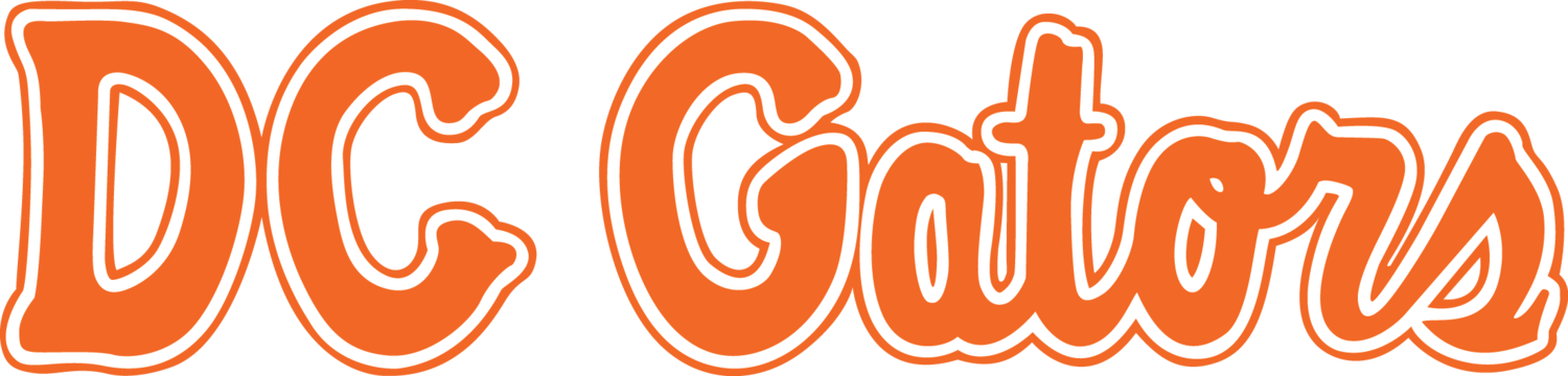 Dc Gator Club - Gators Font (1500x360), Png Download