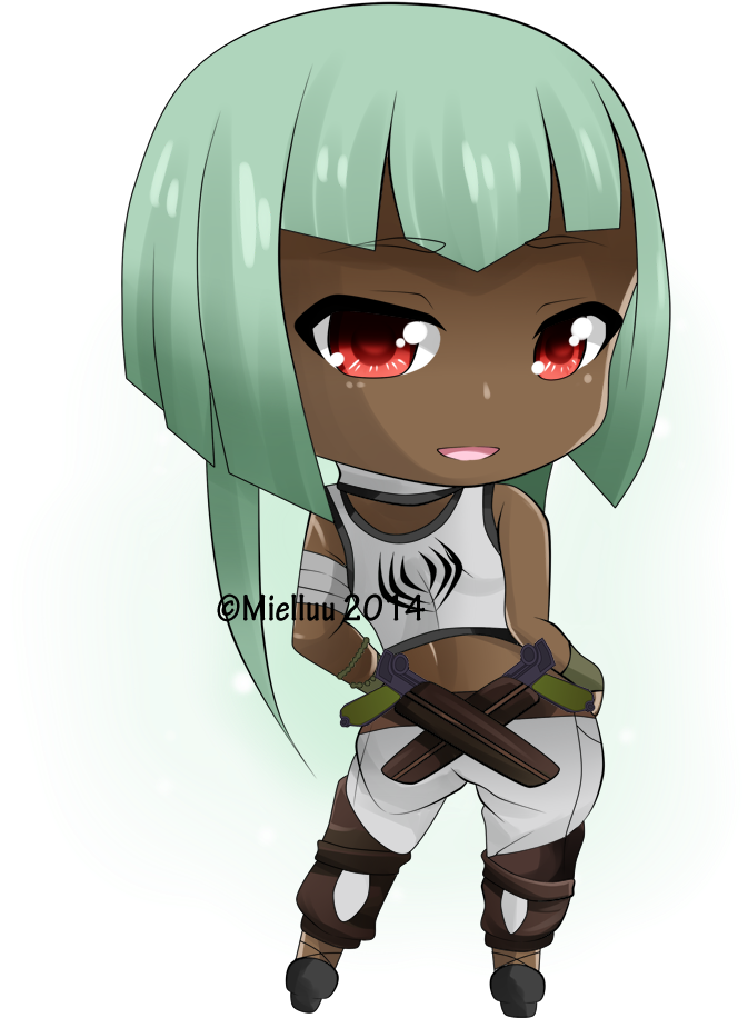 Jpg Rwby Transparent Emerald - Cartoon (750x1000), Png Download