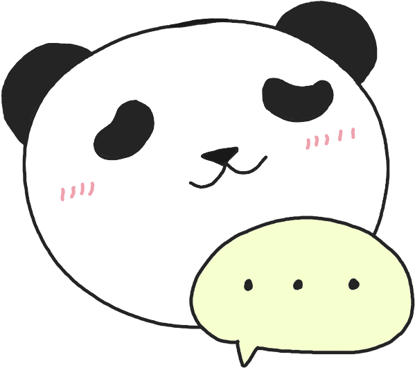 Panda Doodle For Panda Philosophy - Cartoon (900x900), Png Download