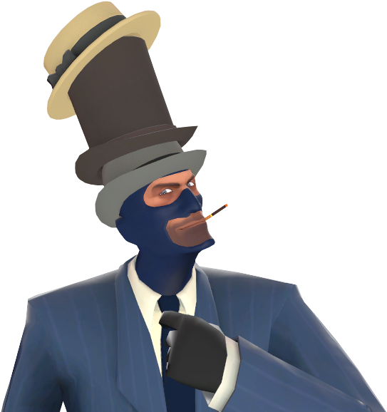 42, 10 January 2011 - Team Fortress 2 Tower Of Hats (556x584), Png Download