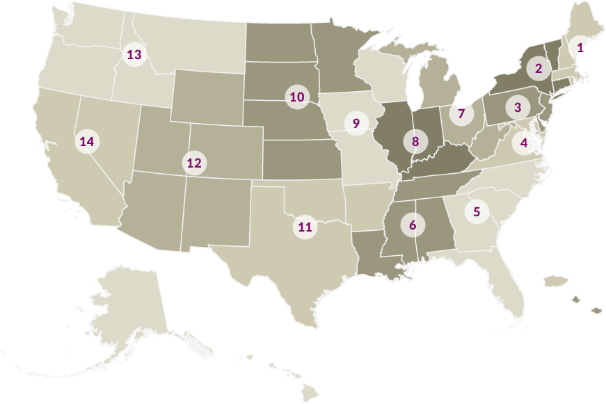 District - John F. Kennedy Library (871x581), Png Download