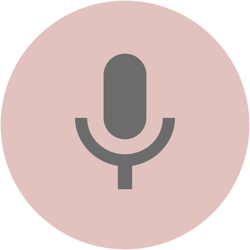 Icon - Podcast - Circle (800x800), Png Download