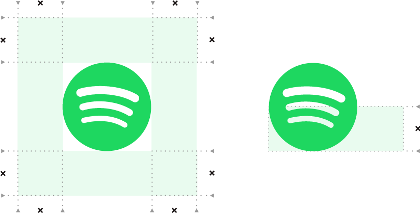 Icon Exclusion Zone - Spotify (824x418), Png Download