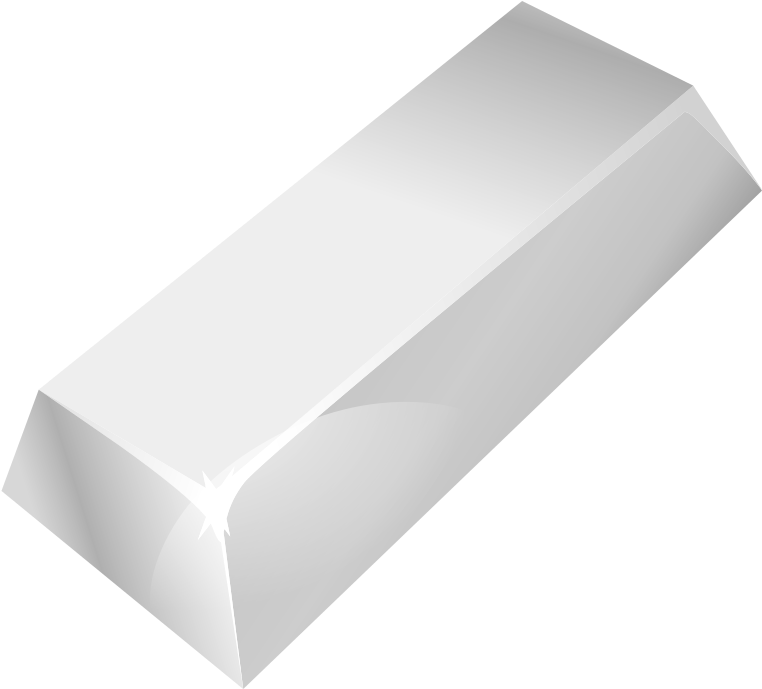 Misc Petrified Rock Small Clipart Icon Png - Silver Bar Transparent (800x688), Png Download