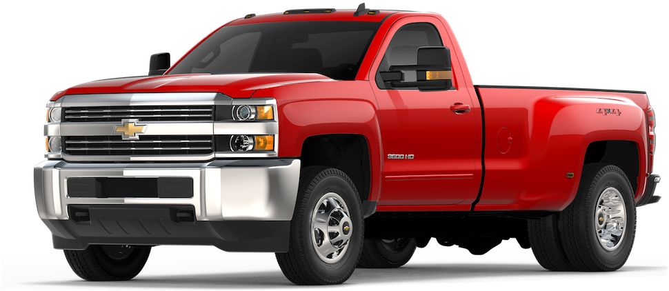 2018 Chevrolet Silverado 3500hd - 2018 Chevy 2500 Work Truck (1000x550), Png Download