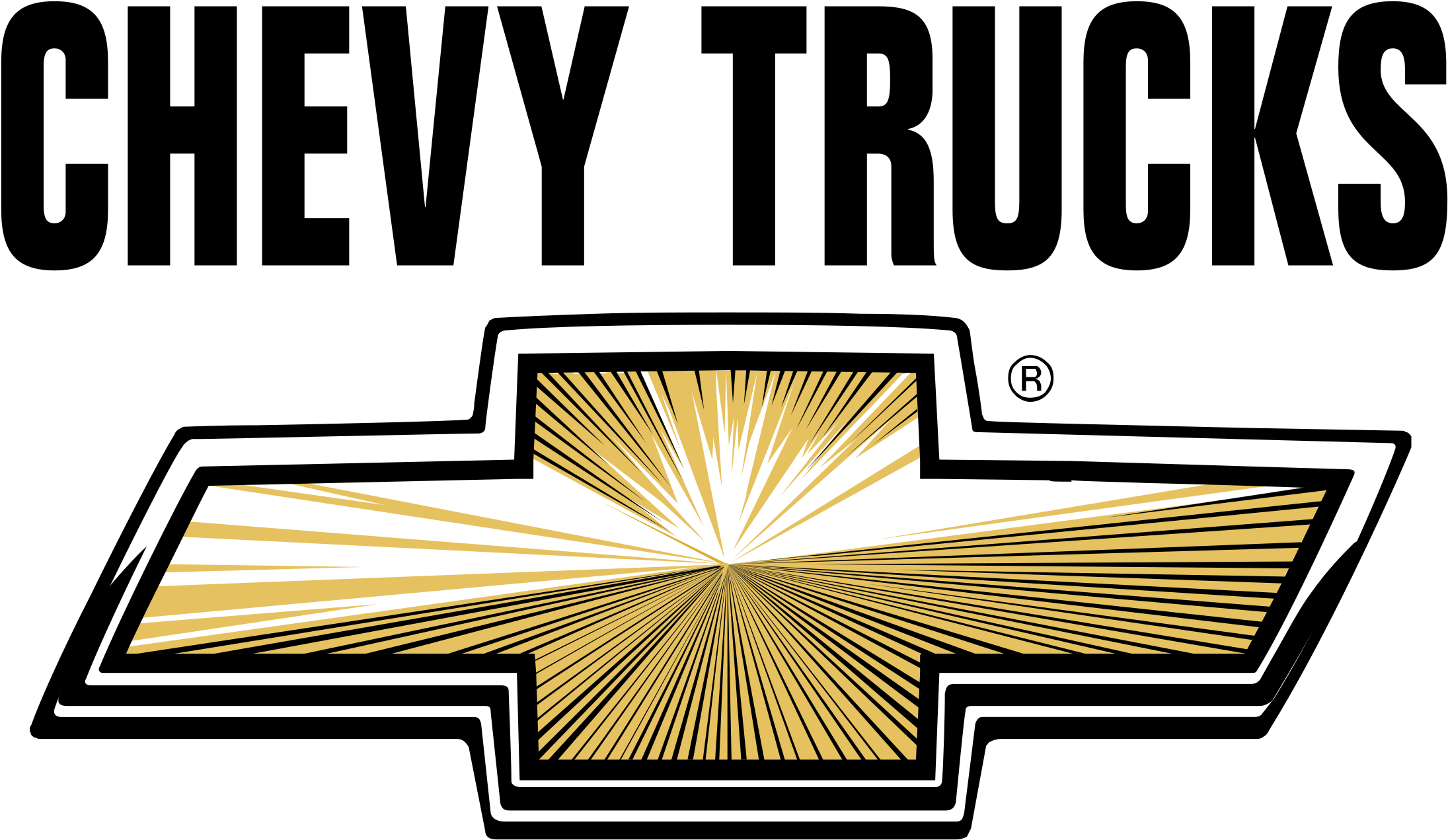 Chevy Truck Logo Png Transparent - Chevy Trucks (2400x2400), Png Download
