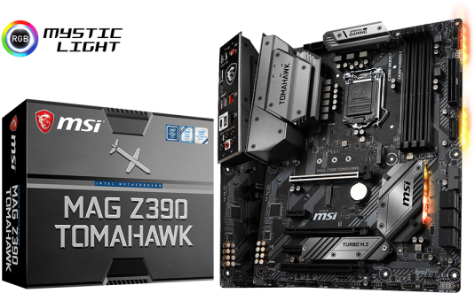 Msi Mag Z390 Tomahawk Motherboard - Msi (600x600), Png Download