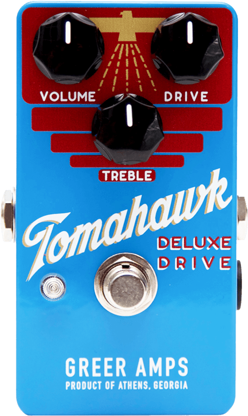 Greer Amps Tomahawk Deluxe Drive Pedal - Scare Birds Away (1000x1000), Png Download