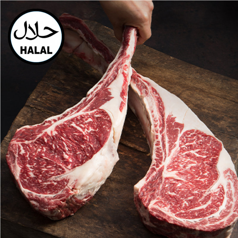 Wagyu Beef Op Ribs Tomahawk Mb8-9 - Tomahawk Wagyu (800x1000), Png Download