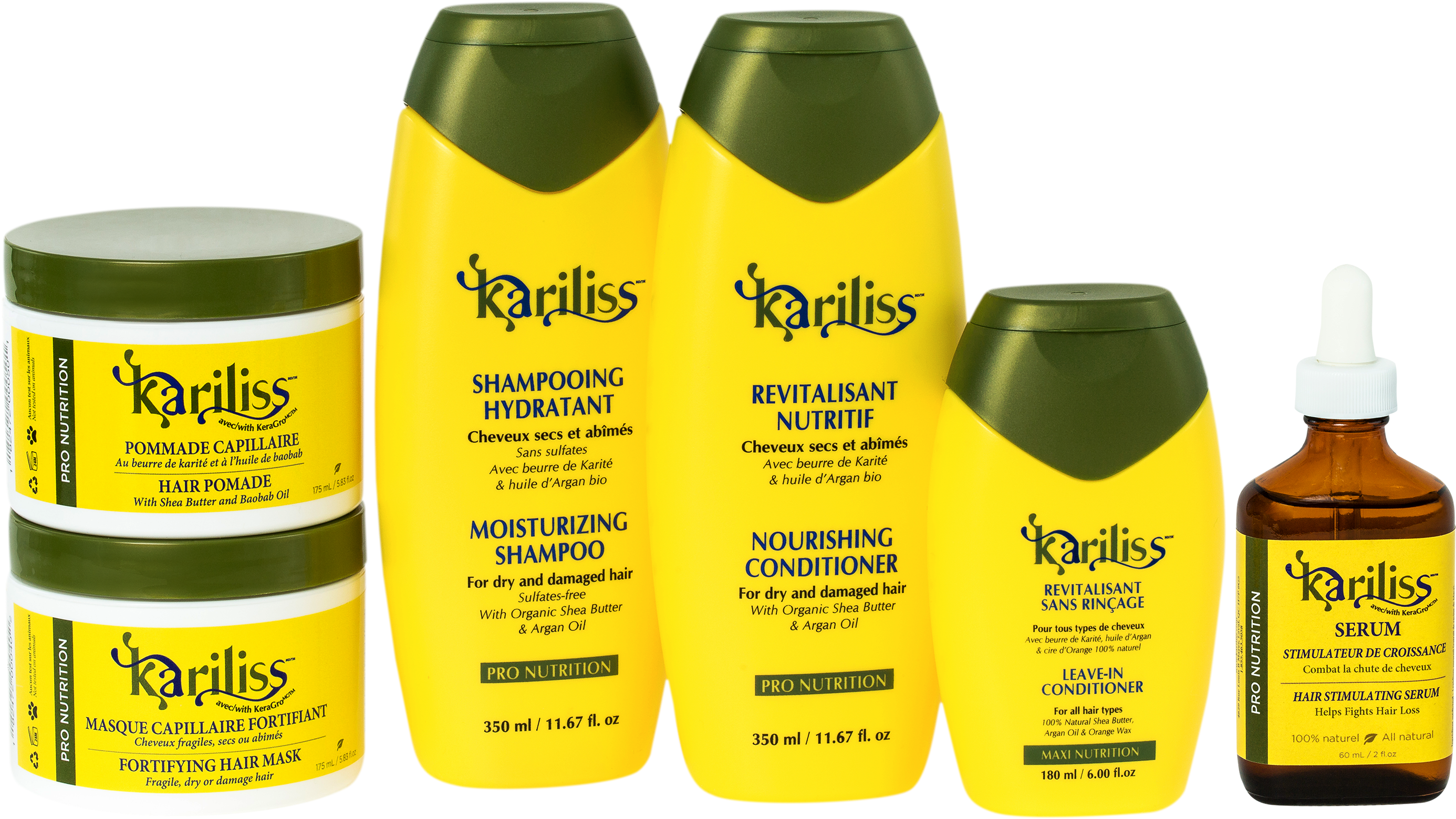 Complete Line - 100 - 00 $ - Kariliss Natural Hair - Bottle (3000x3000), Png Download