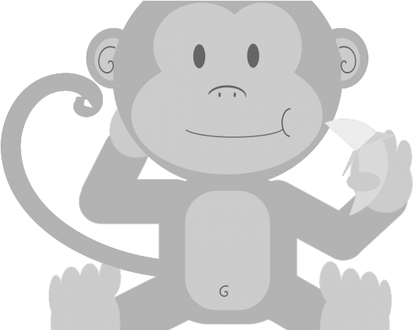 Family Guy Clipart Angry Monkey - Monkey With No Background (640x480), Png Download