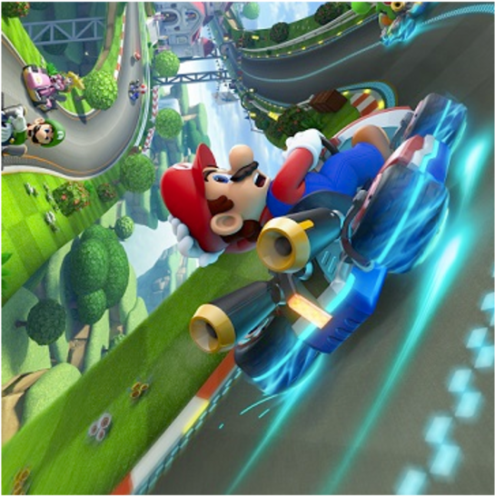 Mario Kart 8 Gets Uk Release Date - Mario Kart Hover Car (1200x675), Png Download