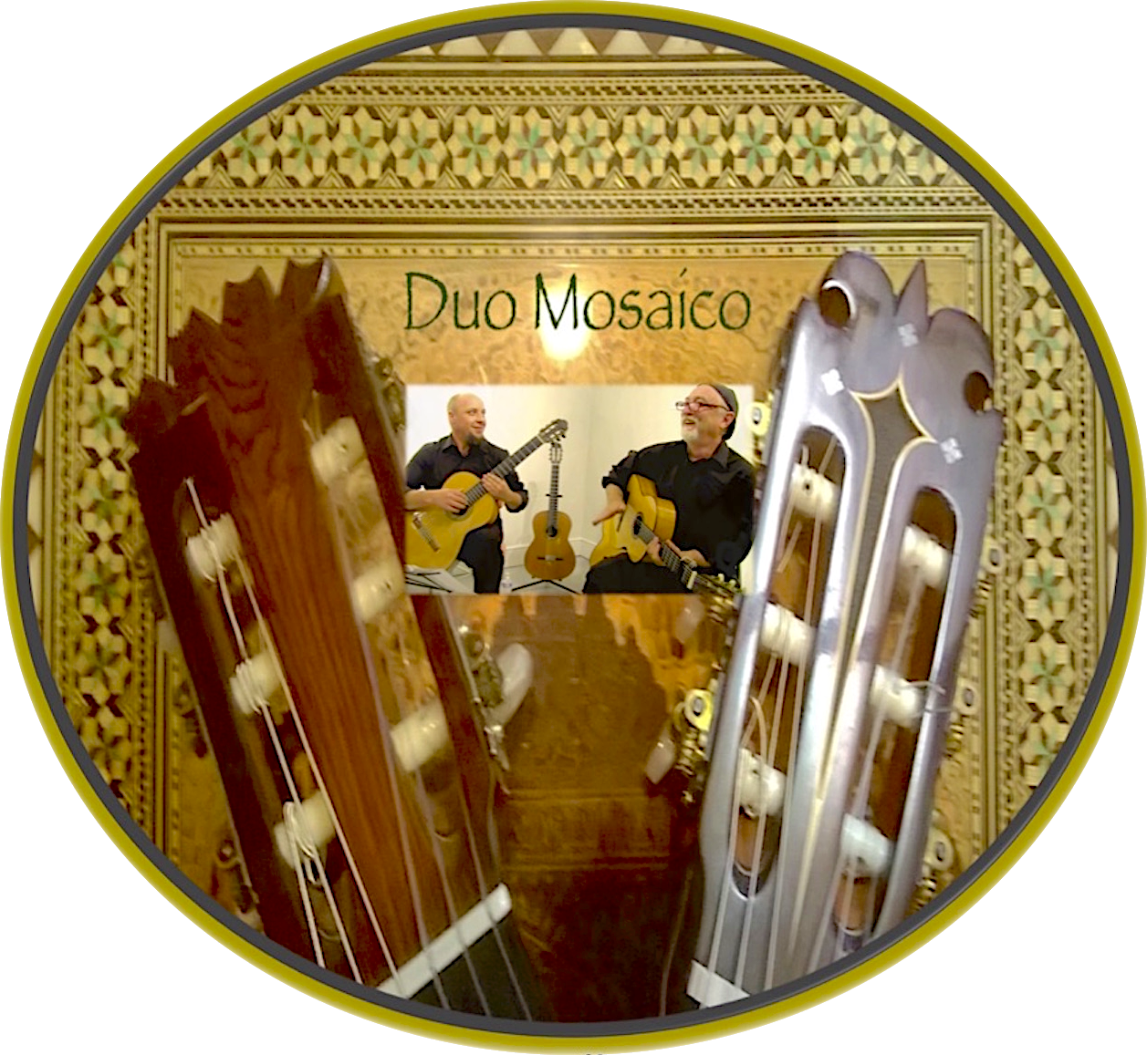 Is Ben Johnson And Steve Mullins, Performing A Mosaic - Arch (1257x1157), Png Download