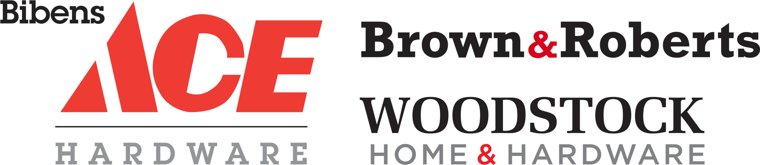 Bibens Ace Hardware - Graphics (2500x583), Png Download