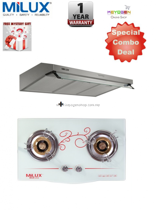Milux Special Combo Slim Hood Mhs S430 Milux Cooker - Hood Kitchen Milux (700x700), Png Download