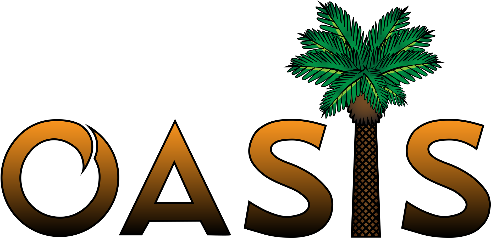 Oasis-conpressed (2083x1006), Png Download