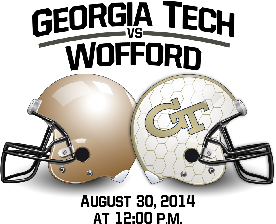 Georgia Tech - - University Of Central Arkansas (1024x941), Png Download