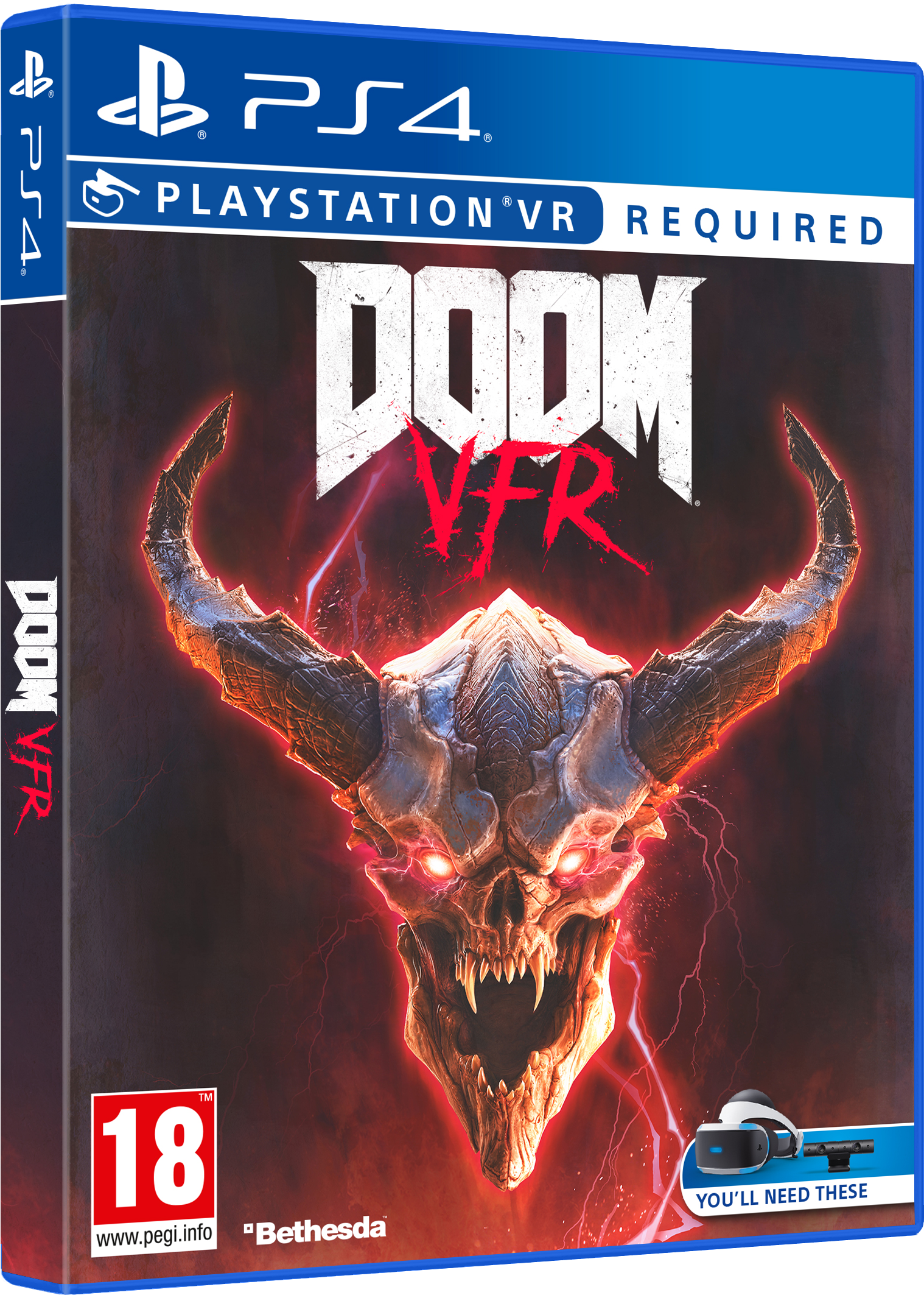 Doom - Doom Vr Ps4 (1650x2250), Png Download