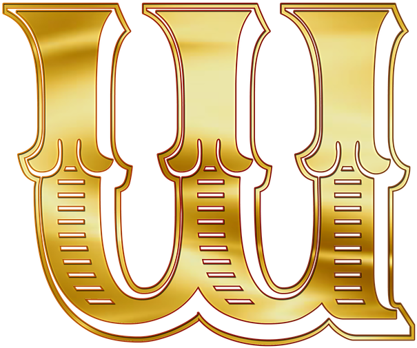 W Letters Alphabet - Calligraphy (905x1280), Png Download