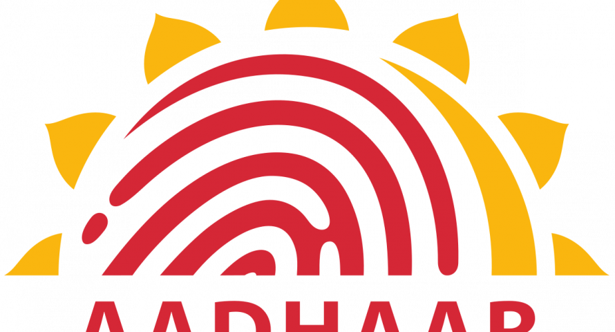 Aadhaar Details Sold For Inr 500 Uidai Denies - Aadhar Card (890x480), Png Download