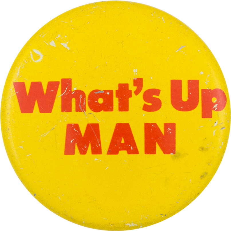 What's Up Man - Circle (1000x950), Png Download