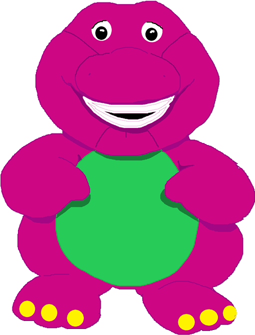 Image Barney Doll Cartoon 2005 2017 Png Wiki Fandom - Barney Doll (616x721), Png Download