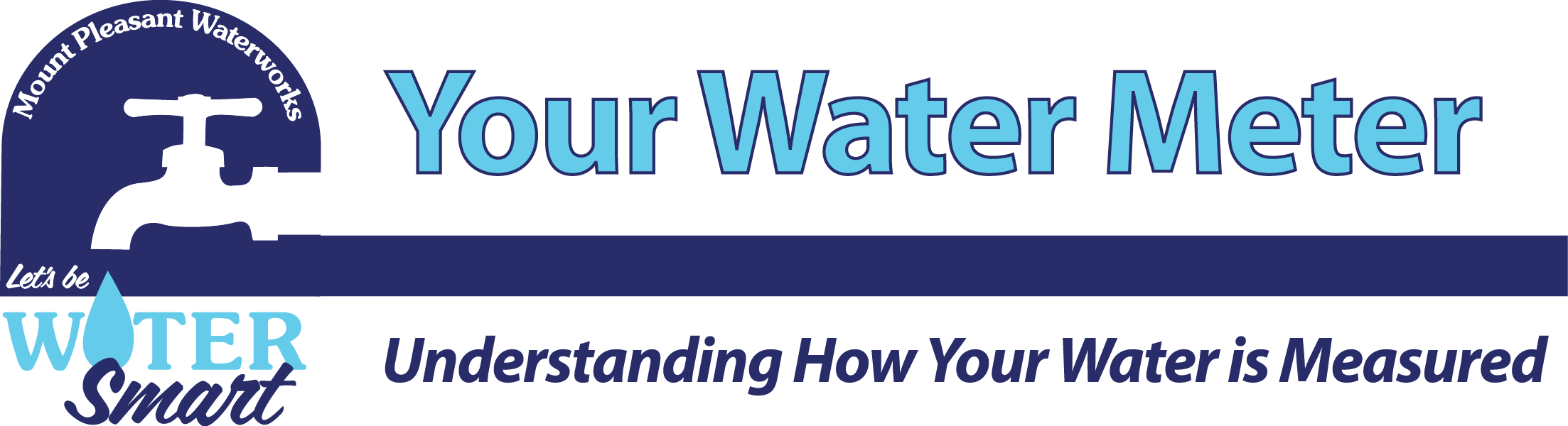 Mount Pleasant Waterworks Uses Positive Displacement - Cma 74 (2206x600), Png Download