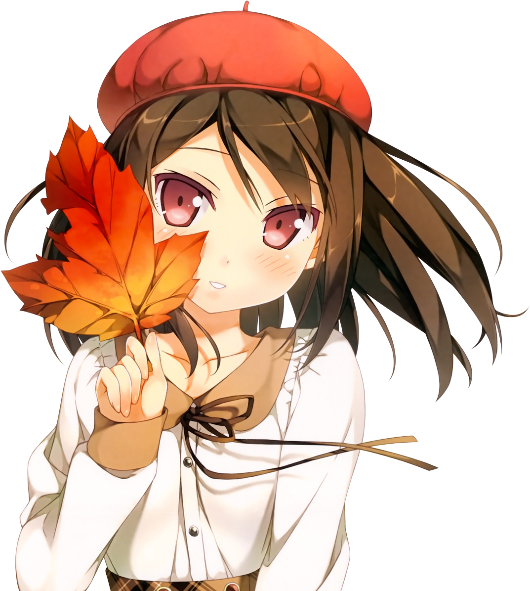 Anime Girl Render Hat (1288x1199), Png Download