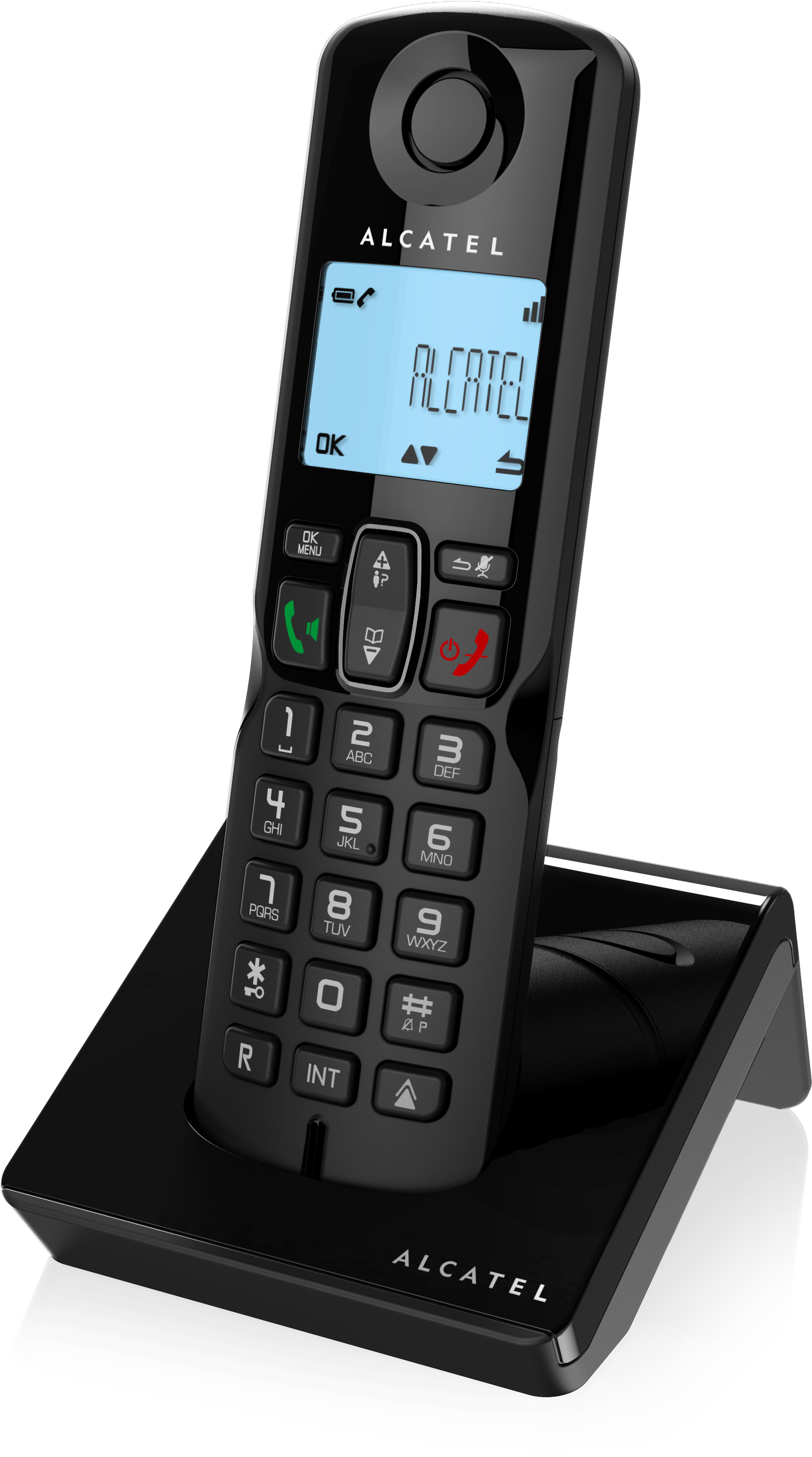 Alcatel Phones S250 Black Picture - Telefono Alcatel S250 (5000x3806), Png Download
