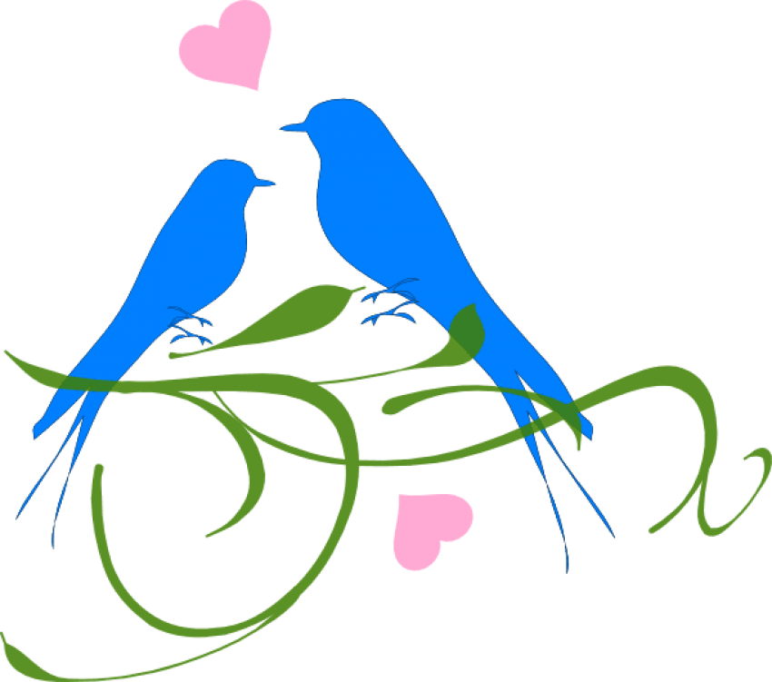 Free Png Download Love Birds Png Images Background - Love Birds Wedding Png (850x751), Png Download