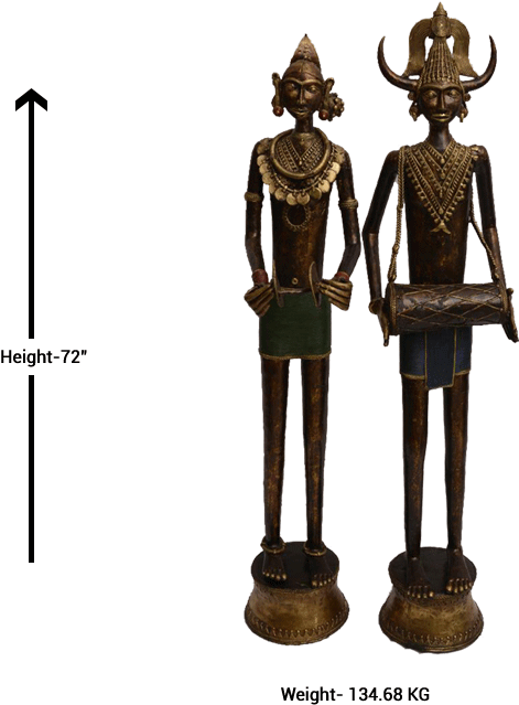 Bronze Sculpture (700x700), Png Download